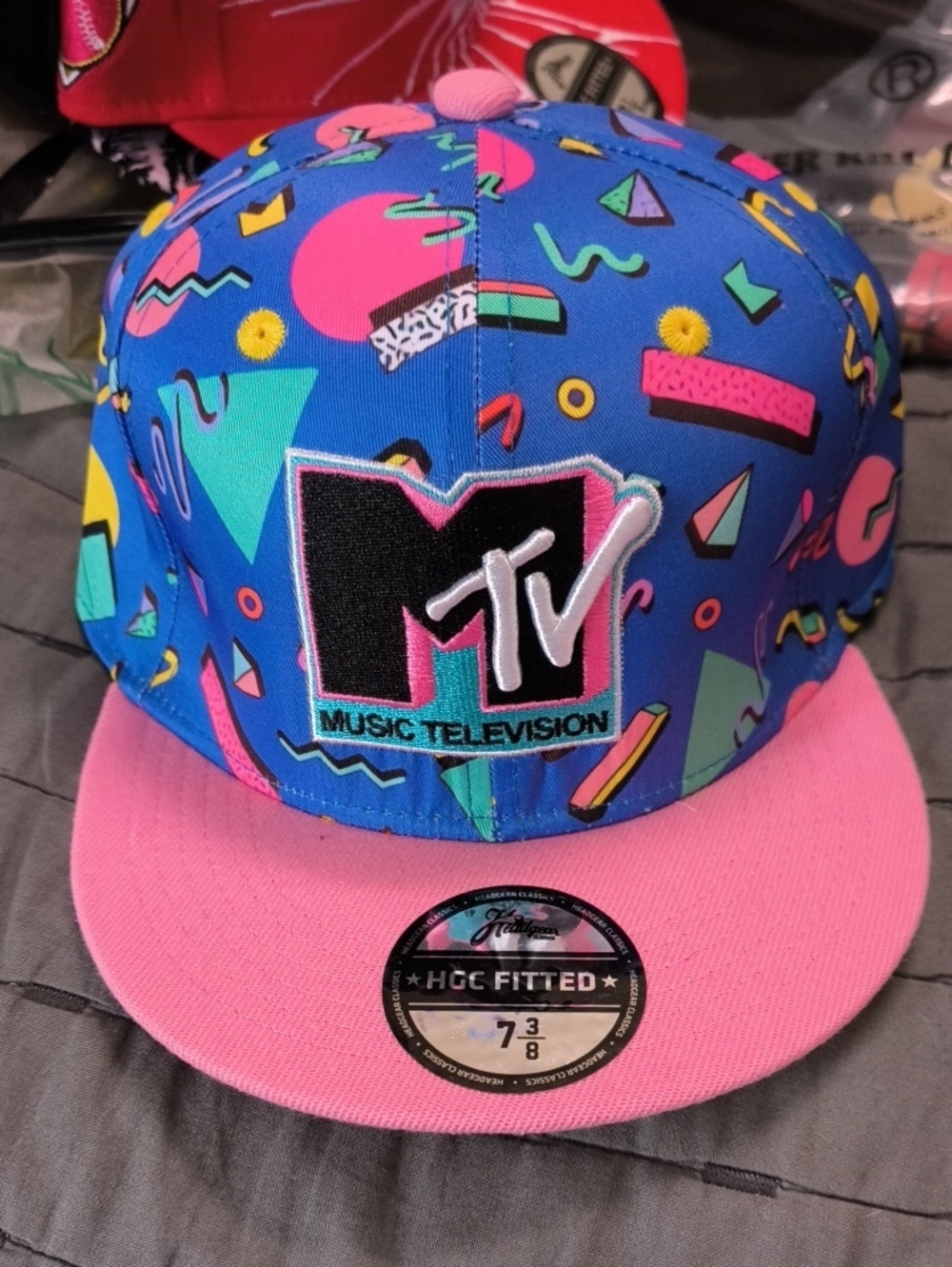 Really Dope Retro MTV Fitted Cap 7⅜